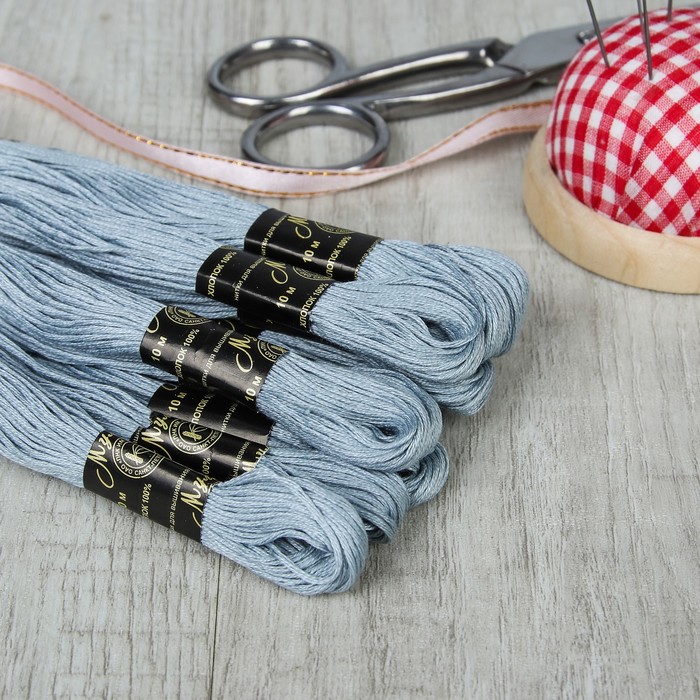 Мулине №7106,10±1м, цвет светло-серый