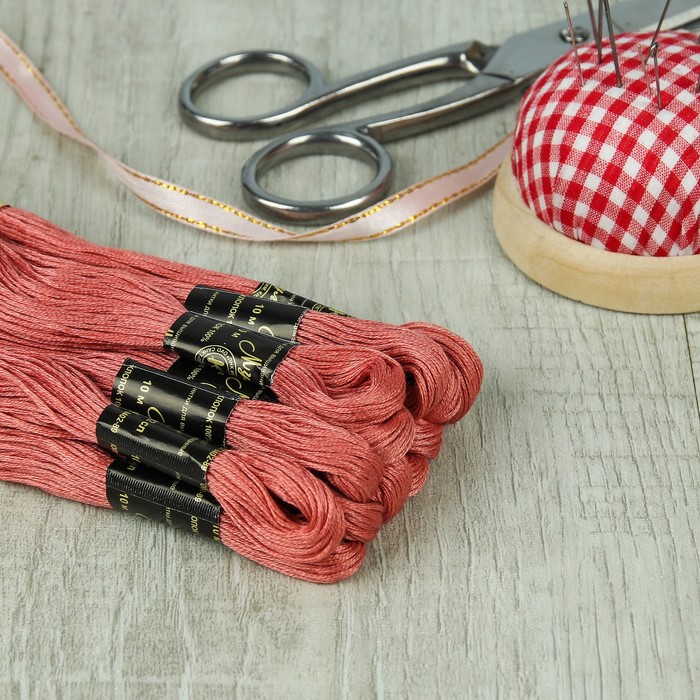 Мулине №9236,10±1м, цвет светло-розовый