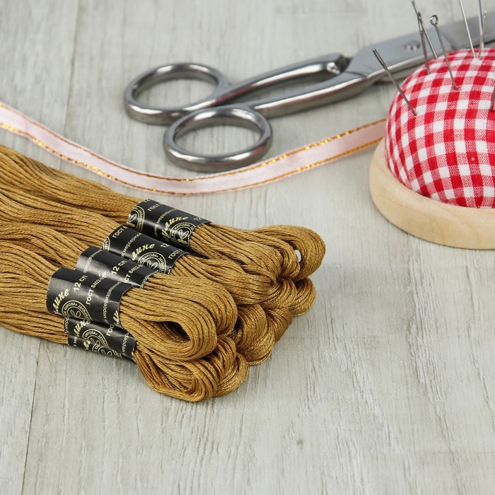 Мулине №5202,10±1м, цвет хаки