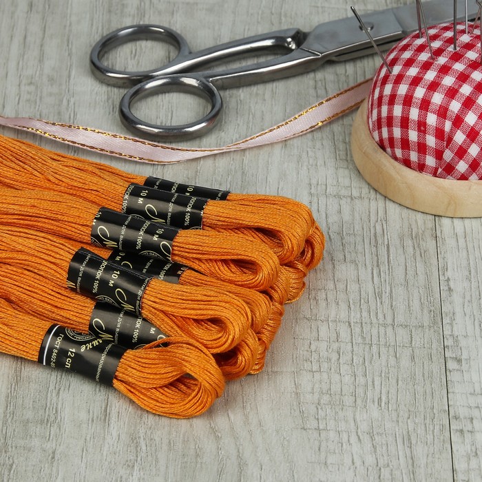 Мулине №5405,10±1м, цвет рыжий