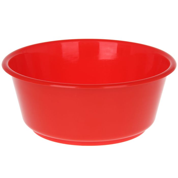 Таз 10 л "Кливия", цвет красный