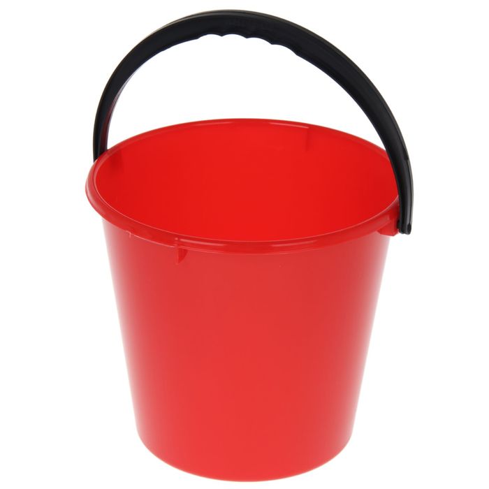 Ведро 5 л "Примула", цвет красный