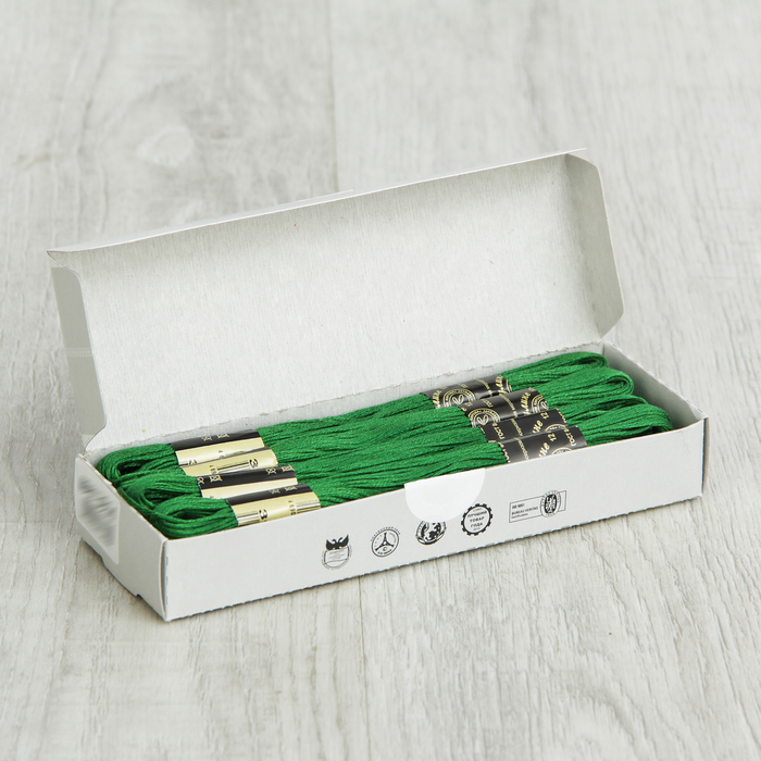 Мулине №3914,10±1м, цвет зелёный