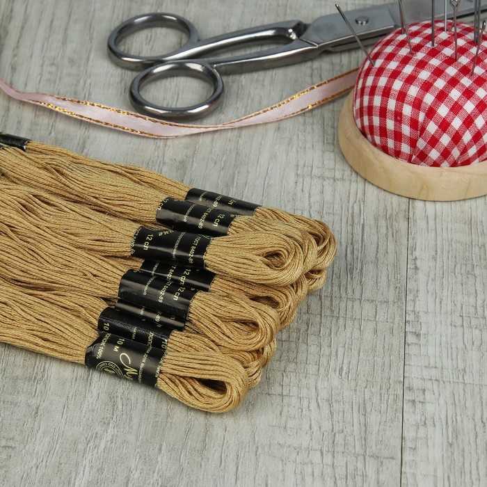 Мулине №9101,10±1м, цвет бежевый