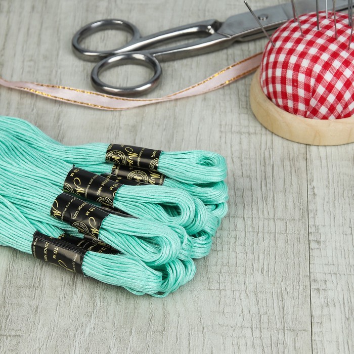 Мулине №4102,10±1м, цвет голубой