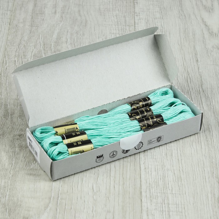 Мулине №4102,10±1м, цвет голубой