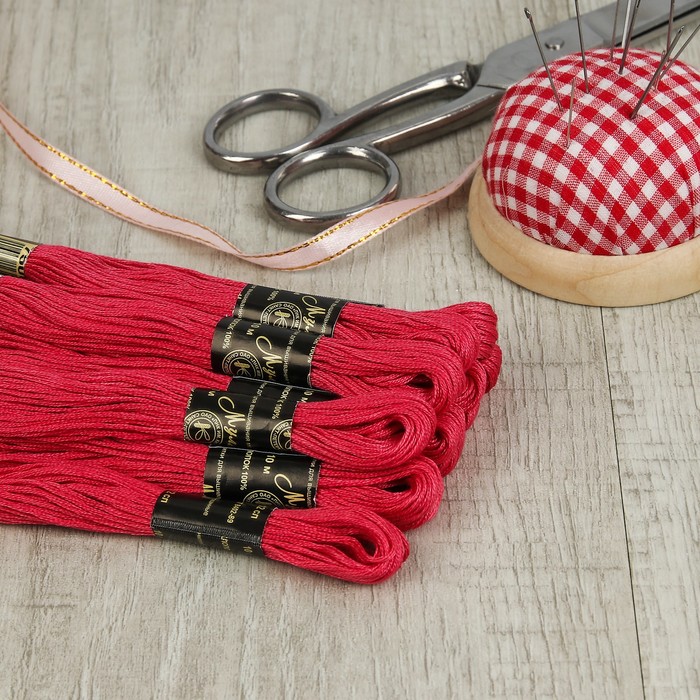 Мулине №7506,10±1м, цвет розовый