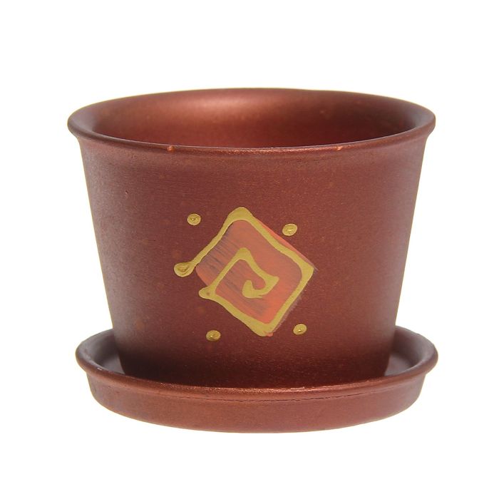 Кашпо "Конус" 0,2 л, микс