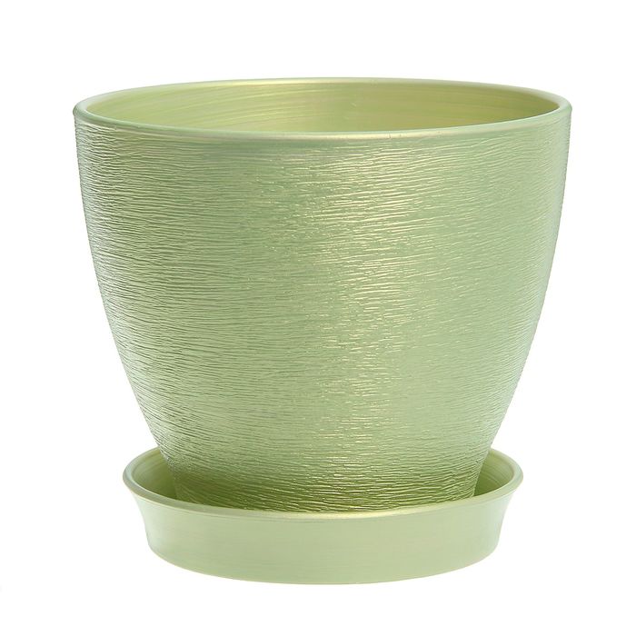Кашпо "Ксения" салатовое, 5,25 л