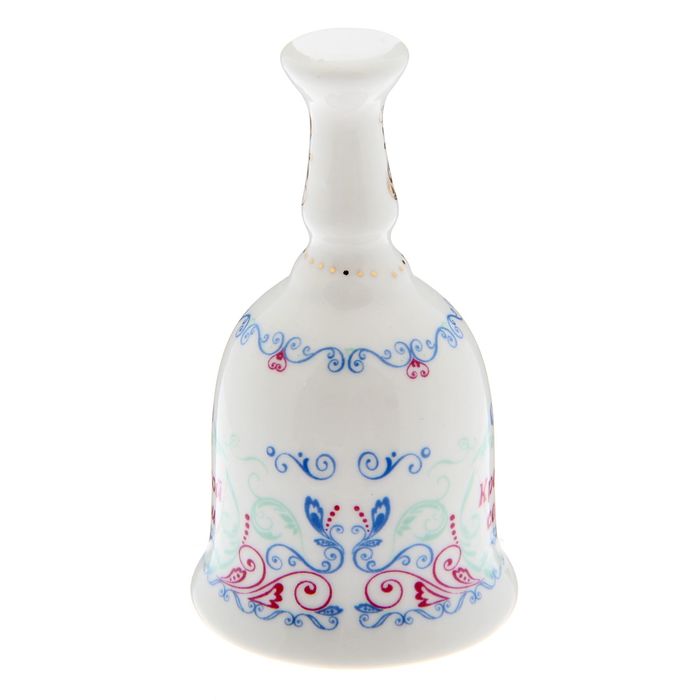 Колокольчик с ручкой "Крепкой семьи", 7,6 х 4,3 см