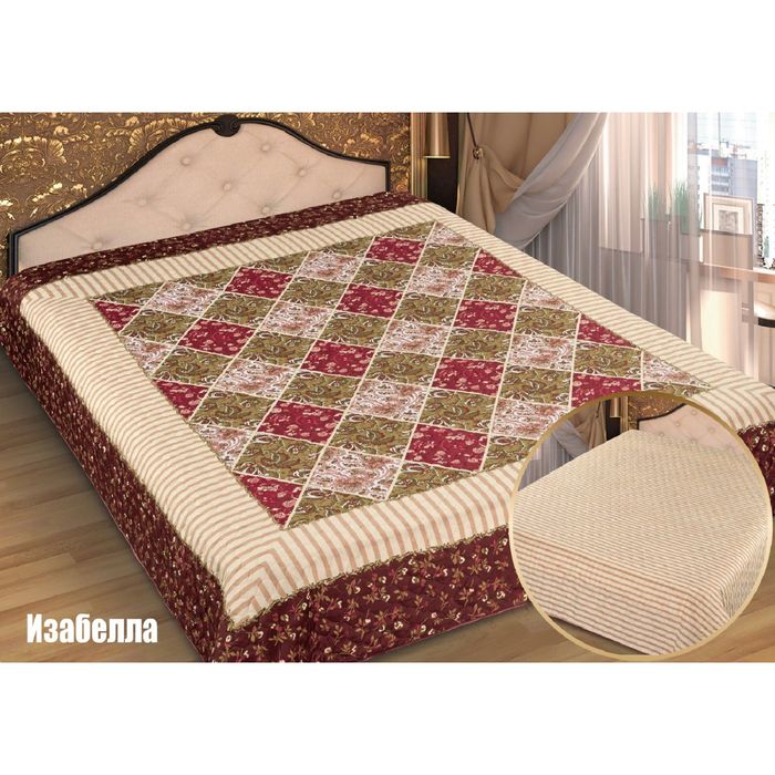 Покрывало шелк Marianna ИМА ГОЛД Изабелла 200х220 см, микрофибра пэ100%