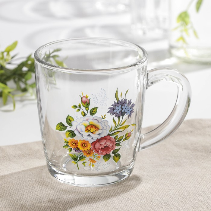 Кружка 350 мл "Букетик"
