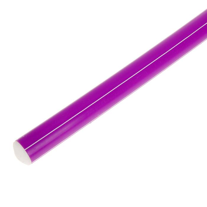 фото Палка гимнастическая 80 см, цвет фиолетовый соломон