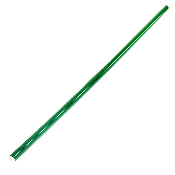 Палка гимнастическая 100 см, цвет зелёный