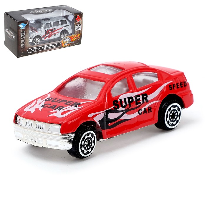 Машина металлическая "Тачки", масштаб 1:64, МИКС