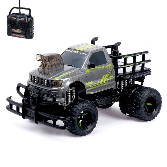 Машина радоуправляемая "Пикап", задняя ось двускатная