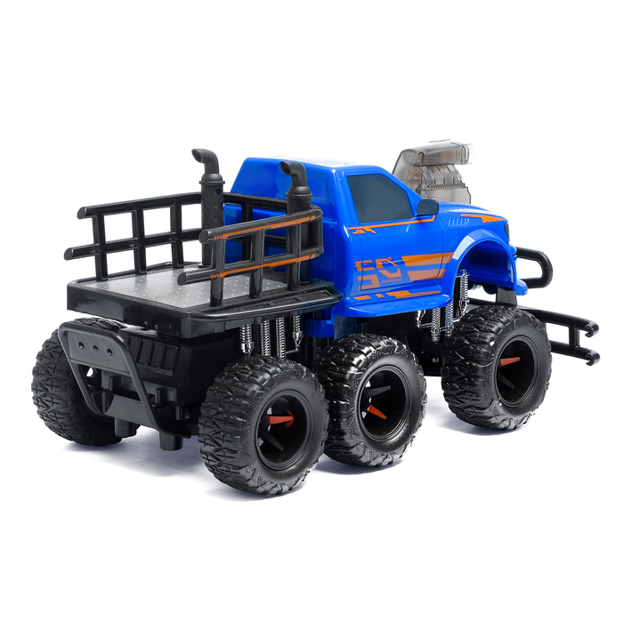 Машина радоуправляемая "Пикап", с 3 осями