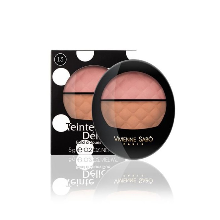 Румяна для лица двойные Vivienne Sabo Teinte Delicate, тон 13, 5 г