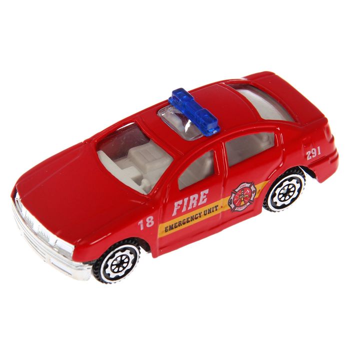 Машина металлическая "Спецслужба", масштаб 1:64, МИКС