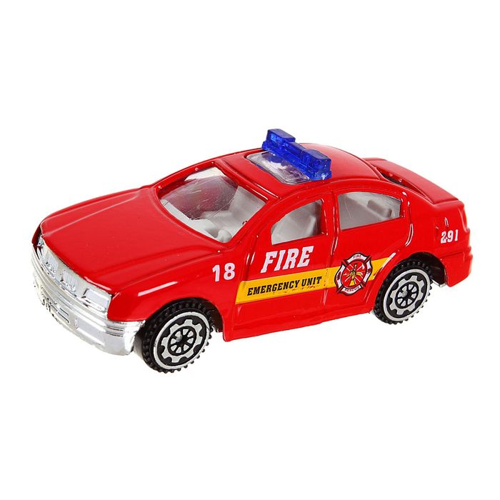 Машина металлическая "Спецслужба", масштаб 1:64, МИКС