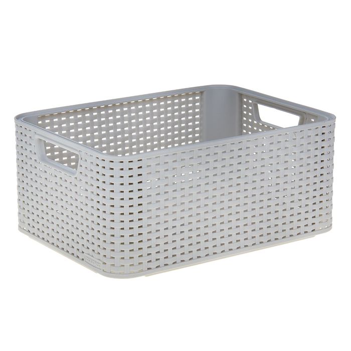 Корзина 18 л Natural Style, цвет кремовый