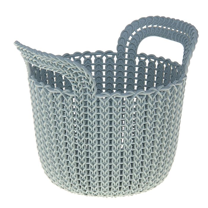 Корзина для хранения Knit 3 л, цвет светло-серый
