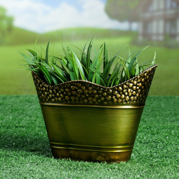 Кашпо "Стиль" малое, волна