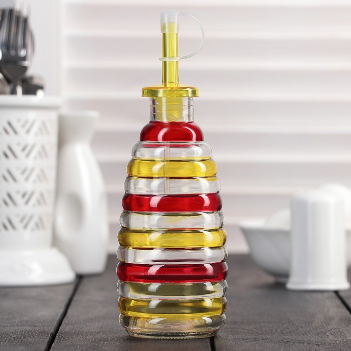 Бутыль для соусов и масла 280 мл "Галерея", цвет МИКС