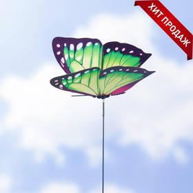 Штекер садовый, декоративный  "Бабочка" 12×9см, 30см