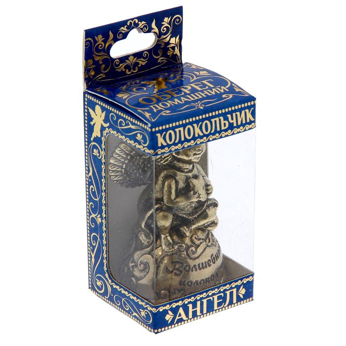Колокольчик Ангел "Волшебный", 3,6 х 7,1 СМ
