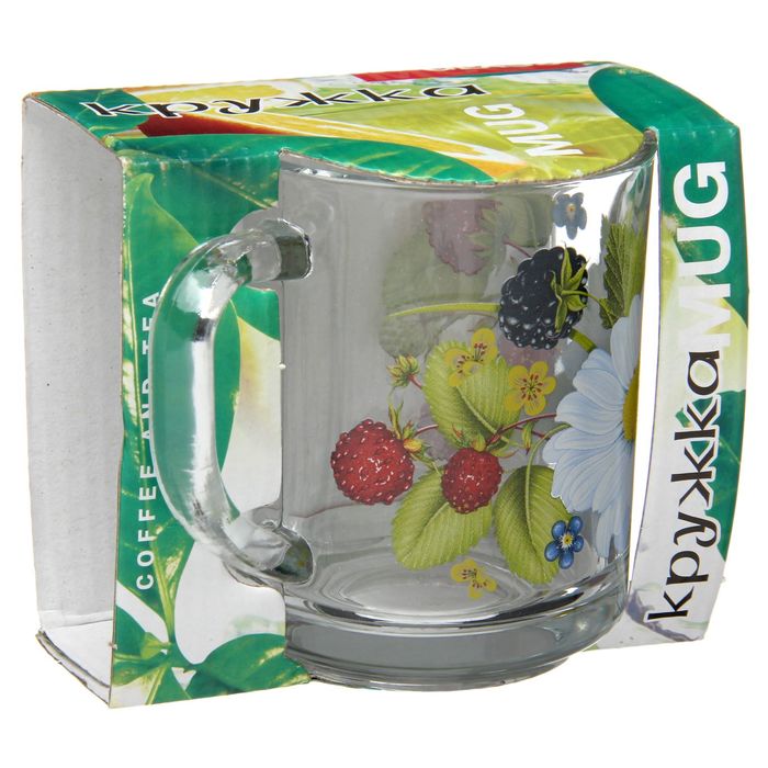 Кружка 200 мл "Лесная поляна", в подарочной упаковке