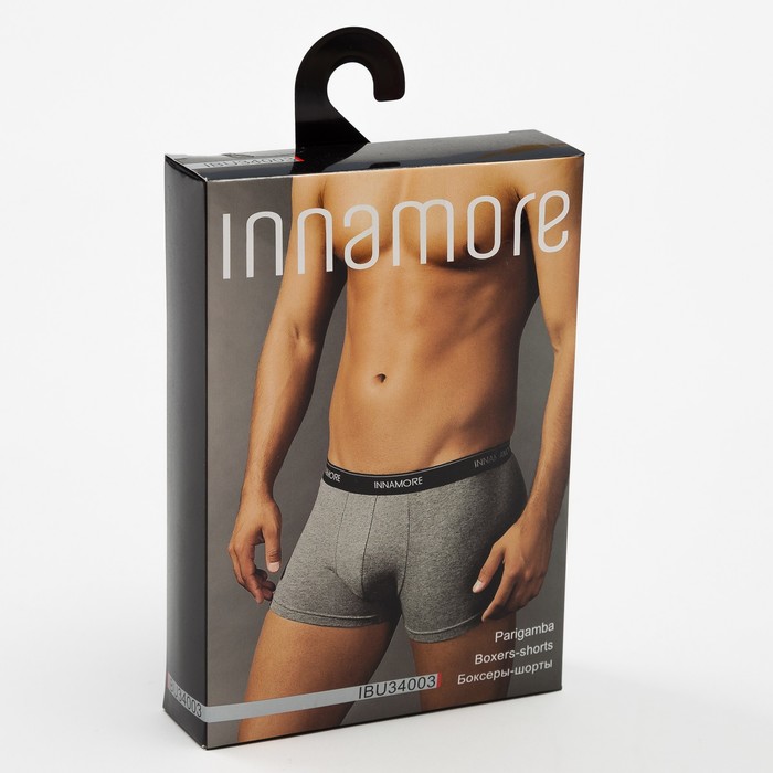 Трусы мужские боксеры BU34003 Classic черный, р-р 48 (4)