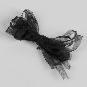 Паутинка клеевая, 10 мм, 3 м, цвет чёрный Ош