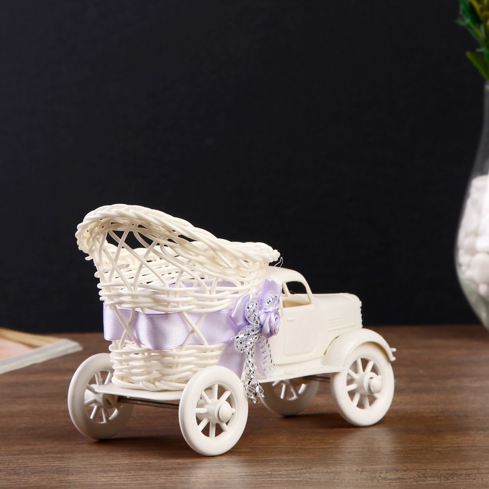 Корзина декоративная "Грузовичок", d = 5.5 см, МИКС