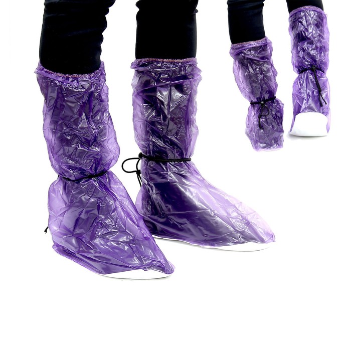 Чехлы для обуви «Непромокайка», длина стопы — 30 см, цвет МИКС