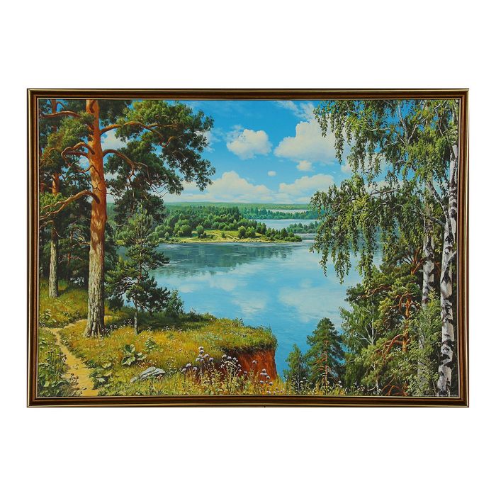 Картина "Тропка в лесу"