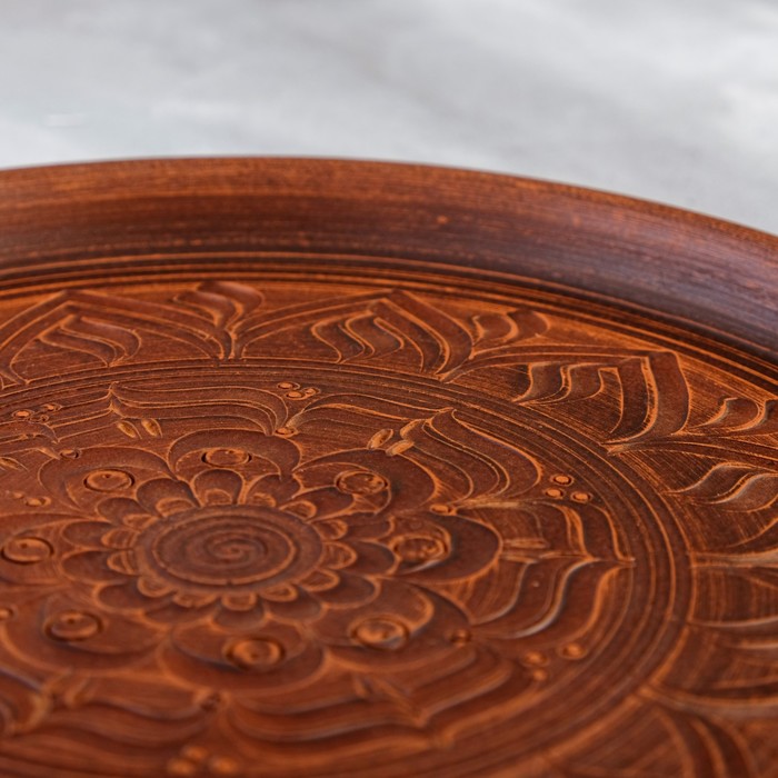 Блюдо для пиццы "Трехполье"