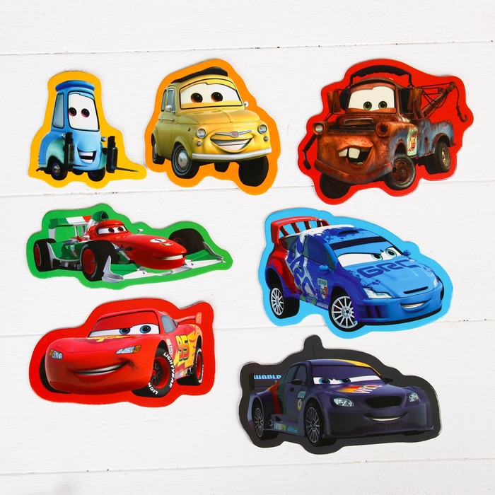 Трафареты "Мир Тачек", Тачки