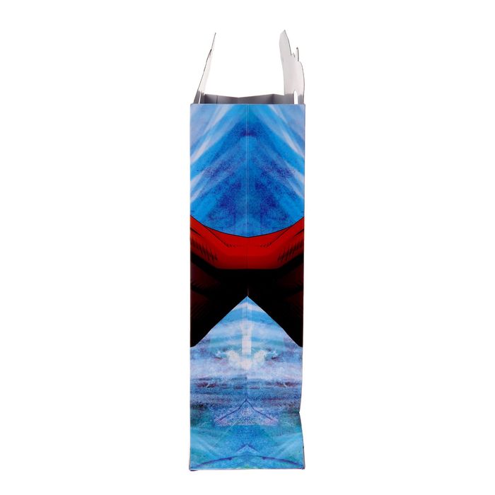 Пакет подарочный с фигурной ручкой "Ты супер! Ты герой!", Мстители