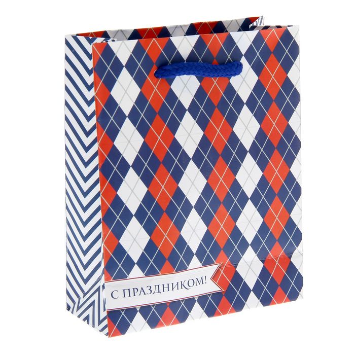 Пакет ламинированный вертикальный «Российский», S 11 × 14 × 5,5 см