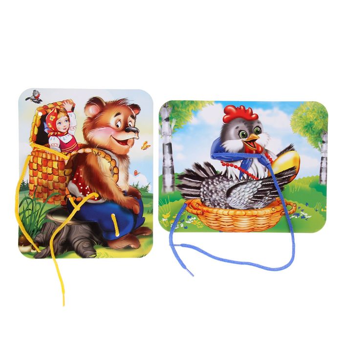 Шнуровка "Любимые сказки"