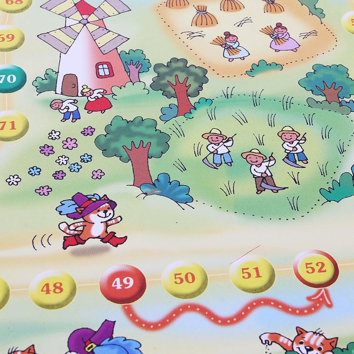 Настольная игра "Золушка. Кот в сапогах", 2 в 1