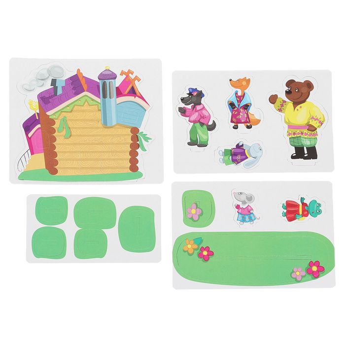 Кукольный театр на столе «Теремок»