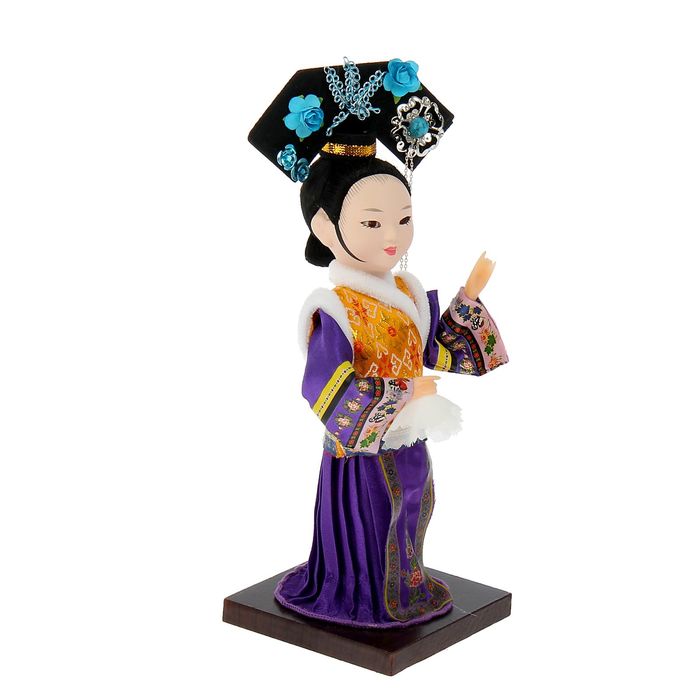 Кукла коллекционная "Девочка-китаянка с платочком"