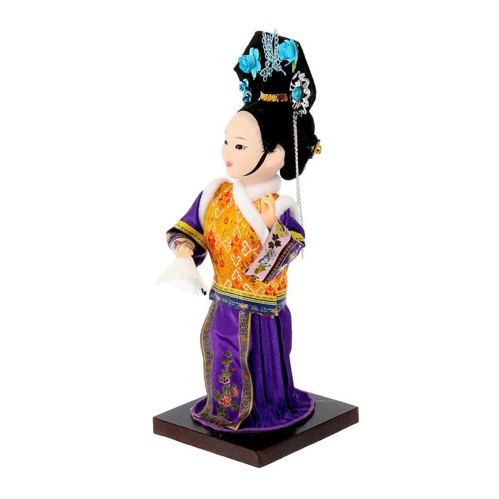 Кукла коллекционная "Девочка-китаянка с платочком"