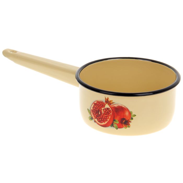 Ковш 1 л "Гранат", цвет кремовый