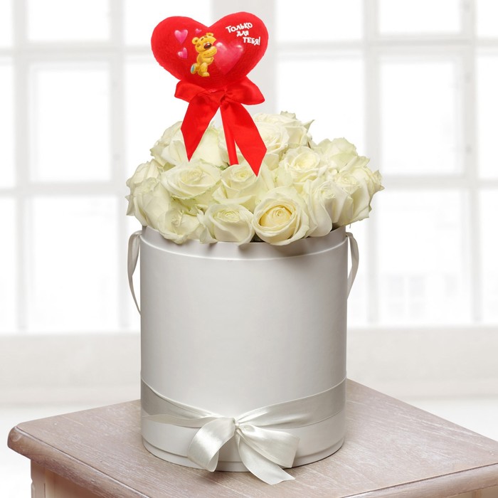 Сердечко на палочке "Только для тебя"