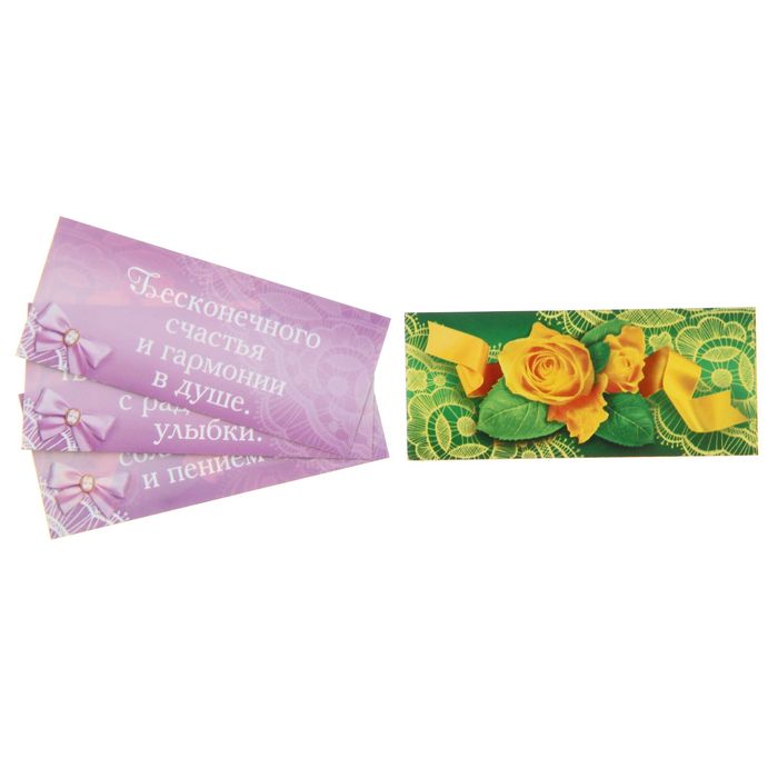 Настольная фигурка со свитками "С 8 Марта!" (бабушке)