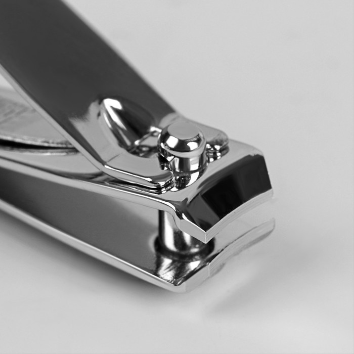 Кусачки-книпсер маникюрные, с пилкой, 5,5(±0,5)см, разноцветные