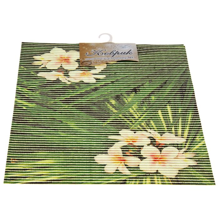 Коврик ПВХ 67х47 см "Тропик"